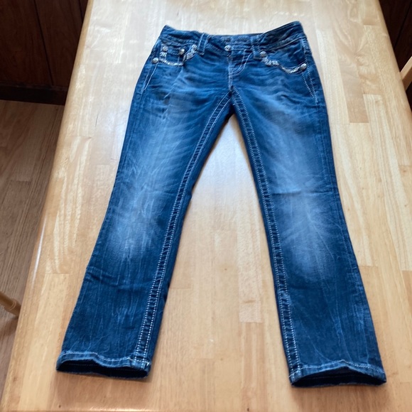 Miss Me Crop Jeans - Picture 1 of 11